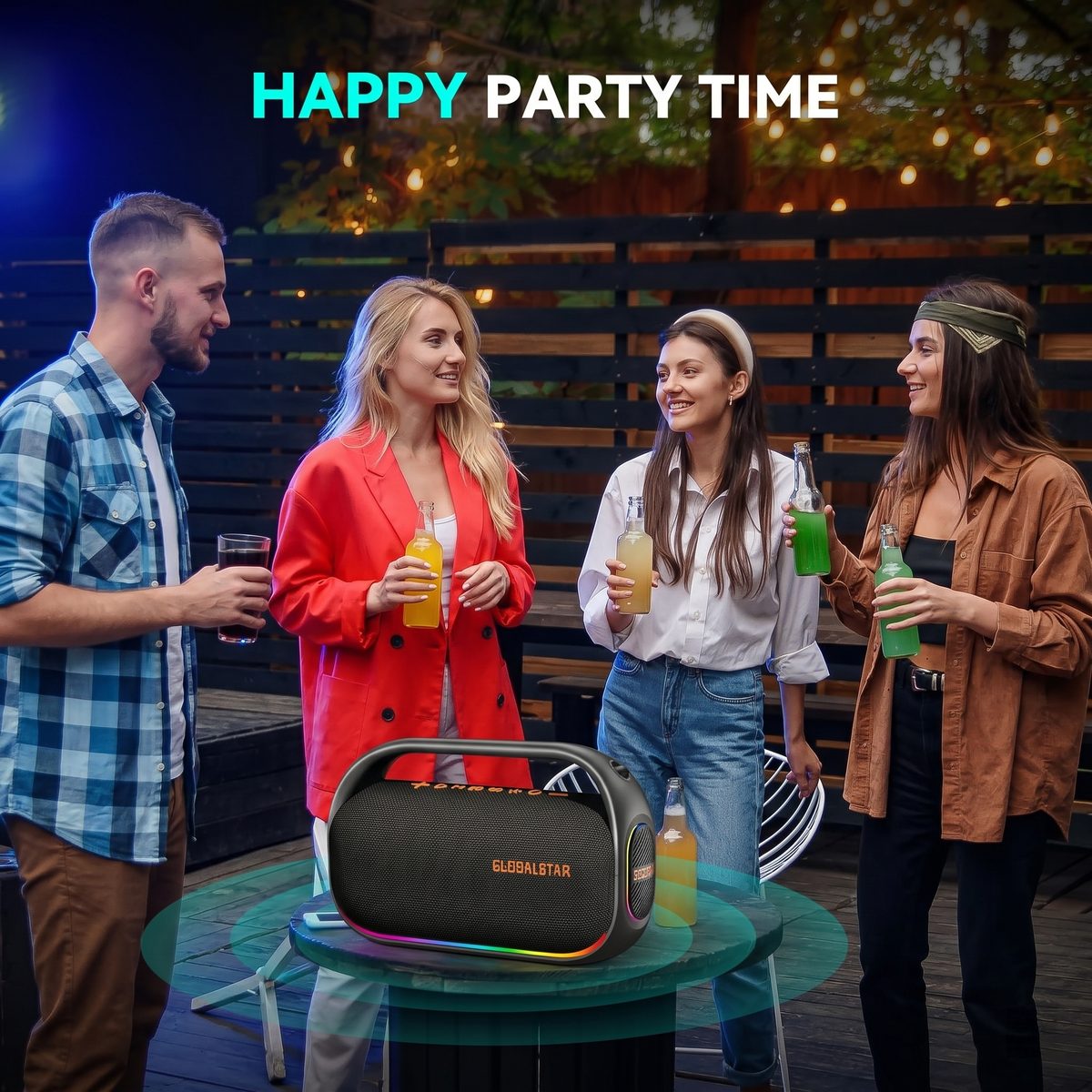 GlobalStar happy party time outdoor