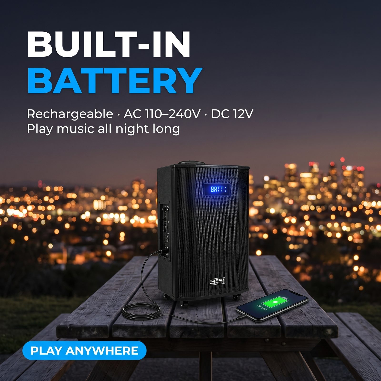 Built-in Battery